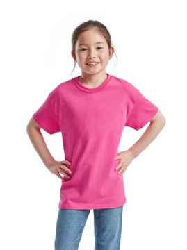 DZIECIĘCA KOSZULKA T-SHIRT FRUIT - WF różowy 152 d12