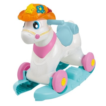 Chicco Miss Родео Конячка-гойдалка каталка 2 в 1 для дітей j. італійський