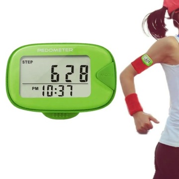 Pocket Pedometer Step Counter Multifunctional Pedometer With Clip Accurate
