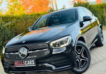 Mercedes GLC C253 Coupe Facelifting 2.0 220d 194KM 2020 Mercedes-Benz GLC AMG 4Matic MiltiBEAM Alu19 Kamera Virtual Navi Serwis Pi, zdjęcie 14