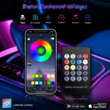 СВЕТОДИОДЫ ДЛЯ АВТОМОБИЛЕЙ ЛЕНТА RGB AMBIENT LED STRIP 6м