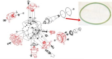 Ремкомплект помпы CR CP1/H3/R85 AUDI 2.7 TDI 3.0 TDI VW 3.0 TDI