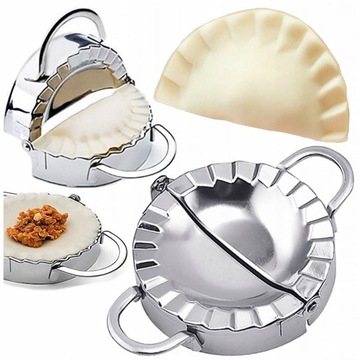 FORMA DO PIEROGÓW FOREMKA WYKRAWACZ STALOWY 2w1