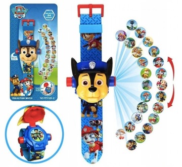 3D часы PAW PATROL с проектором CHASE