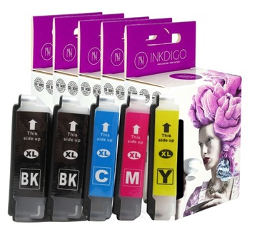 5x Tusz do BROTHER LC1000 LC970 DCP 135C 150C 357C