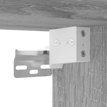Комплект мебели для ванной комнаты из 3 предметов, дуб сонома серый Лумарко!
