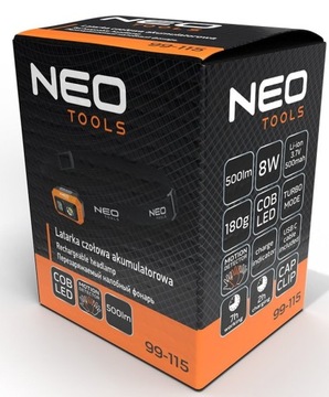 ФАРА НА АККУМУЛЯТОРЕ 500 ЛМ USB COB LED датчик движения 99-115 NEO