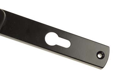 РУЧКА ДЛЯ ВОРОТ ДИАНА 90ММ ЧЕРНАЯ ВСТАВКА ЛИТАЯ ДОСКА ПОЛЬША