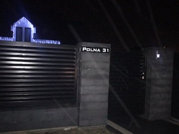Tablica Adresowa Solarna LED Japońskie Aku PRO L