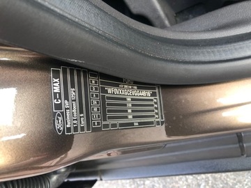 Ford C-MAX II Grand C-MAX Facelifting 1.0 EcoBoost 125KM 2016 FORD C-MAX BEZWYPADKOWY IDEALNY STAN JAK NOWY TYLKO 65 TYS KM Z NIEMIEC, zdjęcie 28