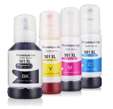 4 чернила для EPSON 101 ITS L4150 L4160 L6160 L6190