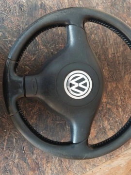 3-спицевый кожаный руль VW Passat B5 Golf IV
