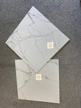 płytka 60x60 poler marmur biały Calacatta