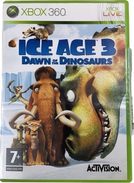 ICE AGE 3 DAWN THE DINOSAURS płyta bdb+ XBOX 360