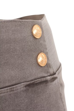 ЭЛАСТИЧНЫЕ БРЮКИ С ВЫСОКОЙ ПОСАДКОЙ, БОЛЬШИЕ РАЗМЕРЫ, КОМФОРТНЫЕ, СТРУЮЩИЕ