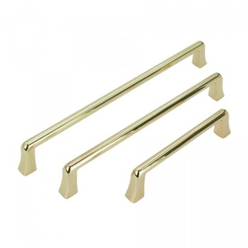 UCHWYT MEBLOWY GAVI ZŁOTY MOSIĄDZ POŁYSK 224mm