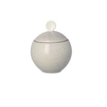 LUBIANA VENUS Cukiernica porcelanowa z pokrywą 250 ml KOLORY ZIEMI SIWY