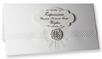 Zaproszenie komunia zaproszenia personalizacja k3