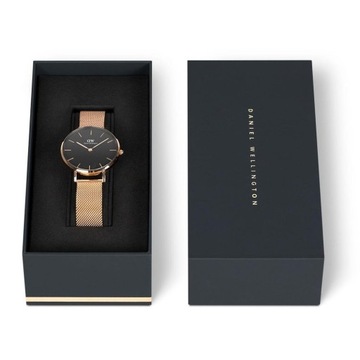 Zegarek damski DANIEL WELLINGTON DW00100161 Bransoleta różowe złoto