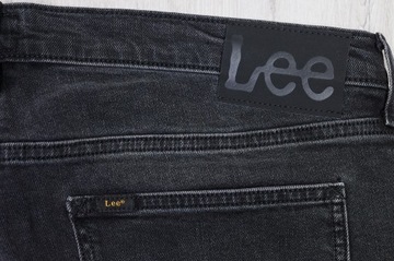 LEE LUKE SLIM JEANSY spodnie męskie granatowe PREMIUM 34/34 pas 90