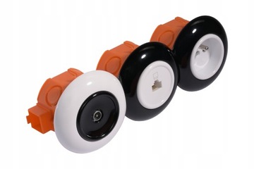 Одинарная рамка, серия RETRO LOFT BOHO VINTAGE, белый