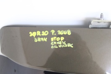 PEUGEOT 3008 I 09R- VÍKO KUFRU KUFRU ZADNÍ KDK KDKD