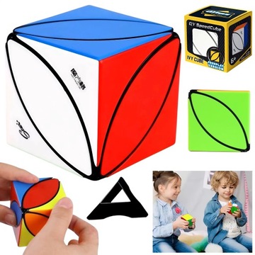 KOSTKA IVY QYToys ŁATWA ZABAWKA + PODSTAWKA PREZENT KONIEC ROKU SZKOLNEGO