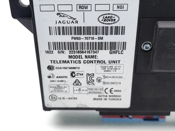 JAGUAR F-PACE JINÉ JEDNOTKA / MODUL ŘÍZENÍ 2.0 TD4 AWD DIESEL 2016