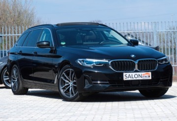 BMW Seria 5 G30-G31 Touring Plug-In 2.0 530e 292KM 2022 BMW 530e 292ps Panorama Hak ACC 4xKlima HiFi 18” Webasto Kamera Sam Parkuje, zdjęcie 29