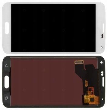 SAMSUNG S5 G900 G900A WYŚWIETLACZ LCD EKRAN BIAŁY