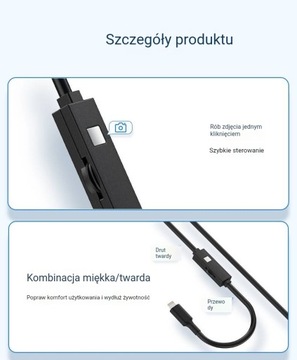 Внутреннее водонепроницаемое смотровое стекло с камерой для мобильных телефонов.