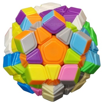 KOSTKA MOYU MEGAMINX 12-ŚCIAN 3x3 TRUDNA + PODSTAWKA PREZENT DZIEŃ DZIECKA