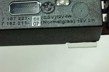 PŘÍDAVNÁ SVĚTLO STOP BMW 7 (F01, F02) 7182211 3.0L DIESEL 180KW 2010