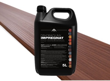 IMPREGNAT farba do drewna TIK 5l Z WOSKAMI