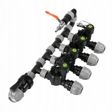 ELEKTROZAWÓR z REGULACJĄ przepływu 2X gwint WEWNĘTRZNY 1