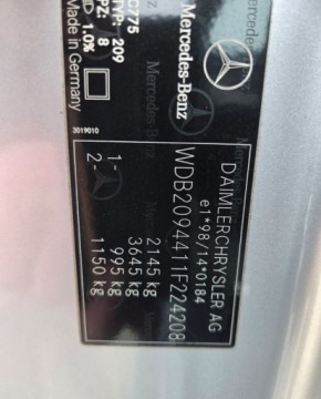 Mercedes CLK W209 2007 Mercedes-Benz CLK Swiezo sprowadzony Zarejestrowany. 1.8 Benzyna 170KM, zdjęcie 14