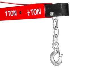 КРАН, ПОДЪЕМ МАСТЕРСКОЙ, ДВИГАТЕЛЬ КРАН, 2Т, 2000кг, + КРЮК, ЦЕПЬ