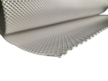 Osłona termiczna wydechu z aluminium gr 0.8mm 0,5mx0,25m