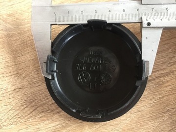 КОЛПАКИ КОЛЕСНЫЕ ОБОД ЧЕРНЫЕ ДЛЯ VOLKSWAGEN VW 76 мм 7L6.601.149
