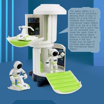 Моделирование Космос Игрушечный транспорт Свет и звуки Исследуйте космос Космическая станция