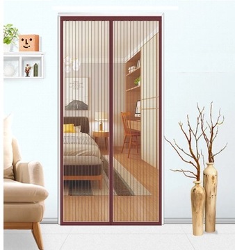 МАГНИТНАЯ МОСКИТНАЯ СЕТКА ДЛЯ ДВЕРИ, БАЛКОНА, РАЗМЕР 80/90/100 x 210/220см