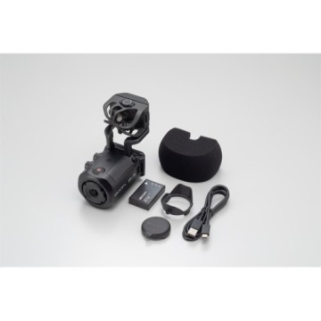 Аудио-видеорегистратор Zoom Q8n-4k 4K Uhd, 4 дорожки, XLR, черный