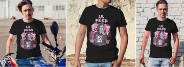 KOSZULKA T-SHIRT LIL PEEP L JAKOŚĆ