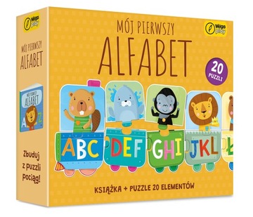 Mój pierwszy alfabet. Puzzle + książka