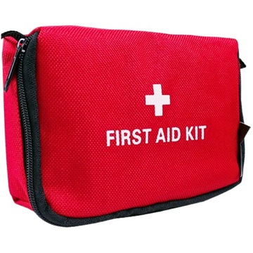Apteczka wyposażeniem MilTec First Aid Pack Mini CZERWONA 21EL Podróżnicza