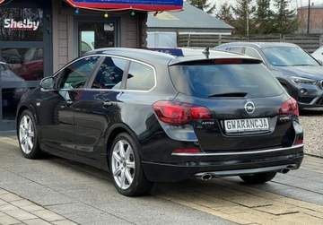 Opel Astra J Sports Tourer Facelifting 2.0 BiTurbo CDTI 195KM 2014 Opel Astra 2.0Biturbo 194KM Sport Xenon Led Navi Kamera Stan Bdb OPLACONY, zdjęcie 6