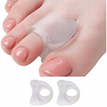 2pcs Toe Separator Hallux Valgus Corrector Fe