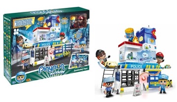 PINYPON POSTERUNEK POLICJI 2 FIGURKI ZESTAW EPEE
