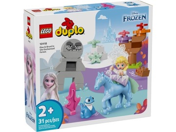 LEGO DUPLO 10418 Elsa i Bruni w Zaczarowanym Lesie