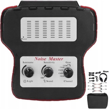 6-КАНАЛЬНЫЙ АВТОМОБИЛЬНЫЙ СТЕТОСКОП С ЭЛЕКТРОННЫМ СТЕТОСКОПОМ